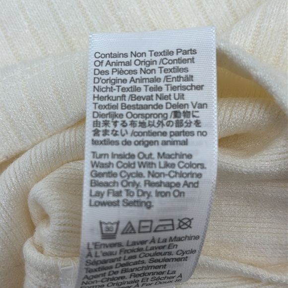 Madewell Cream Button-Up Cardigan - Picture 11 of 12